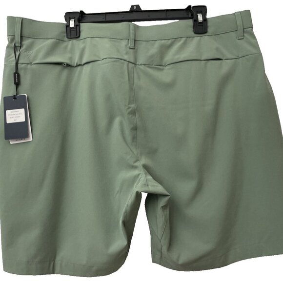 Maelreg Performance Proflex Men's Shorts Light Green Size 40x7 UPF-30+ Stretch - Picture 8 of 10